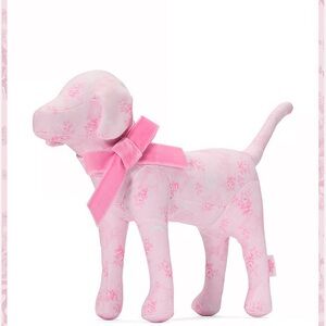 Victorias Secret LoveShackFancy Pink Dog with Bow